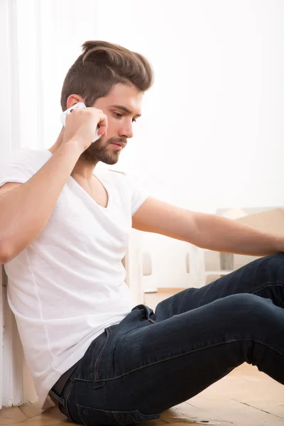 On the phone — Stock Photo, Image